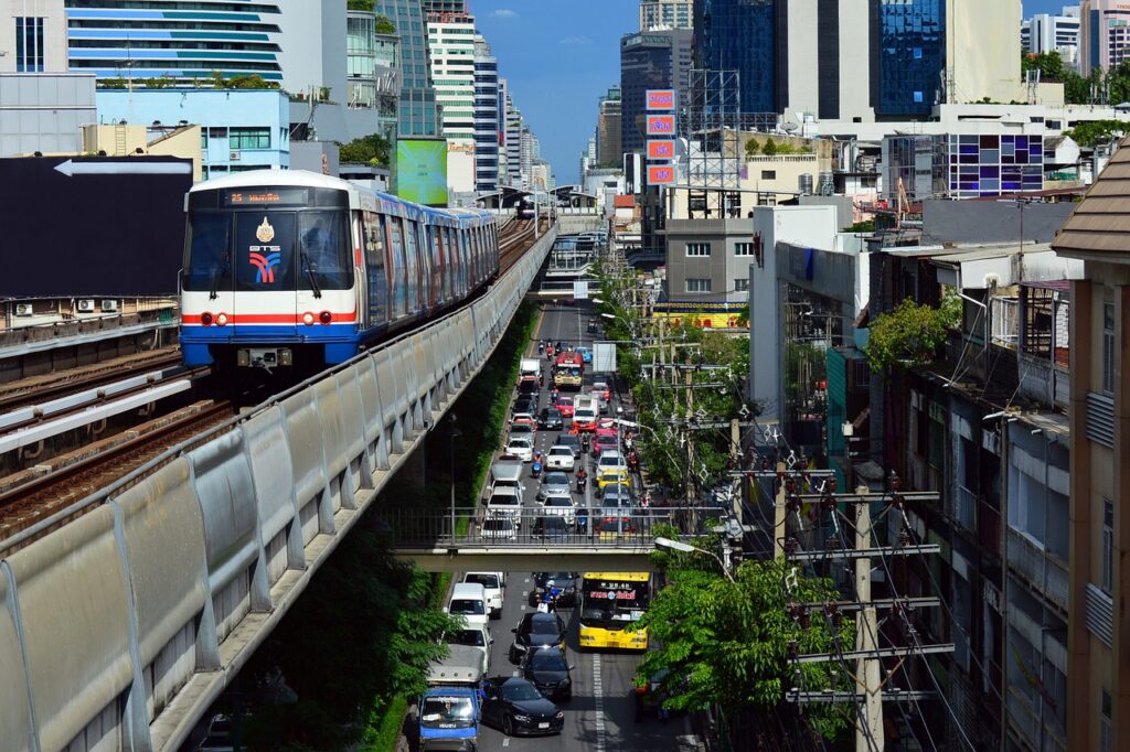 Bangkok BTS Train
