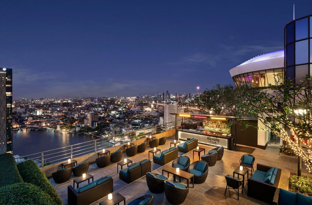 ThreeSixty Rooftop Bar (Millennium Hilton Bangkok)