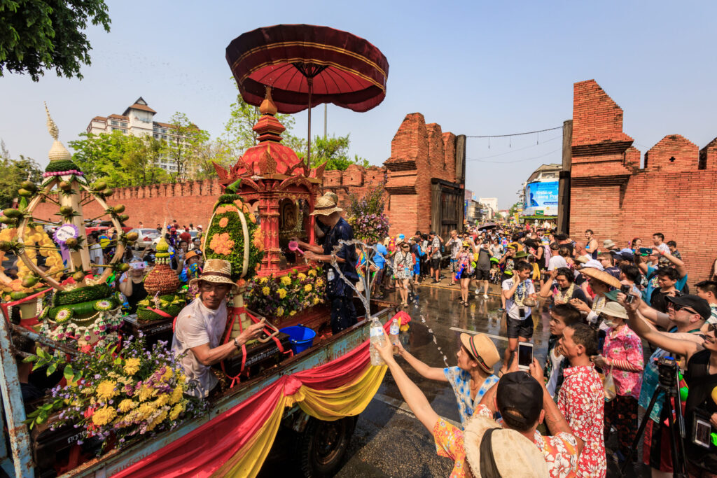 Chiang Mai-Tha Phae Gate-Songkran Festival
