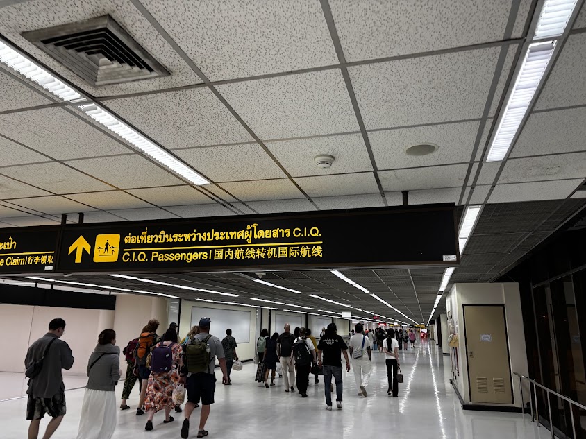 Don Mueang Airport arrivals