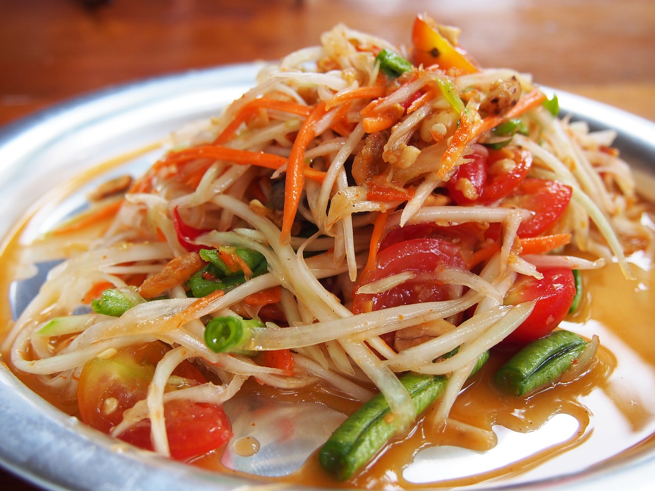 Som Tam (Thai Green Papaya Salad)